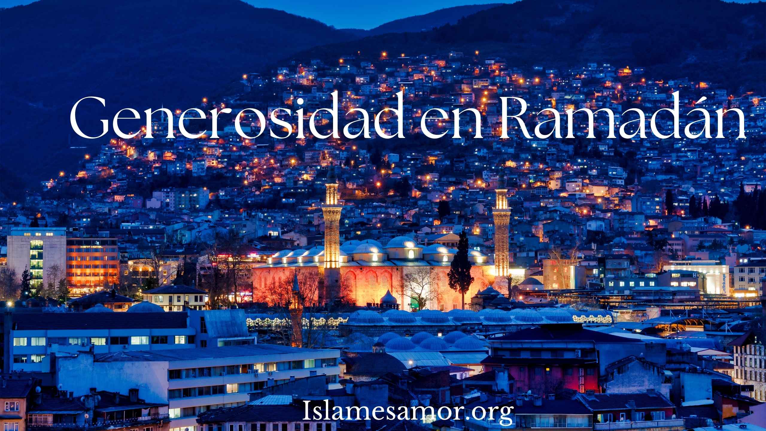 generosidad en ramadán