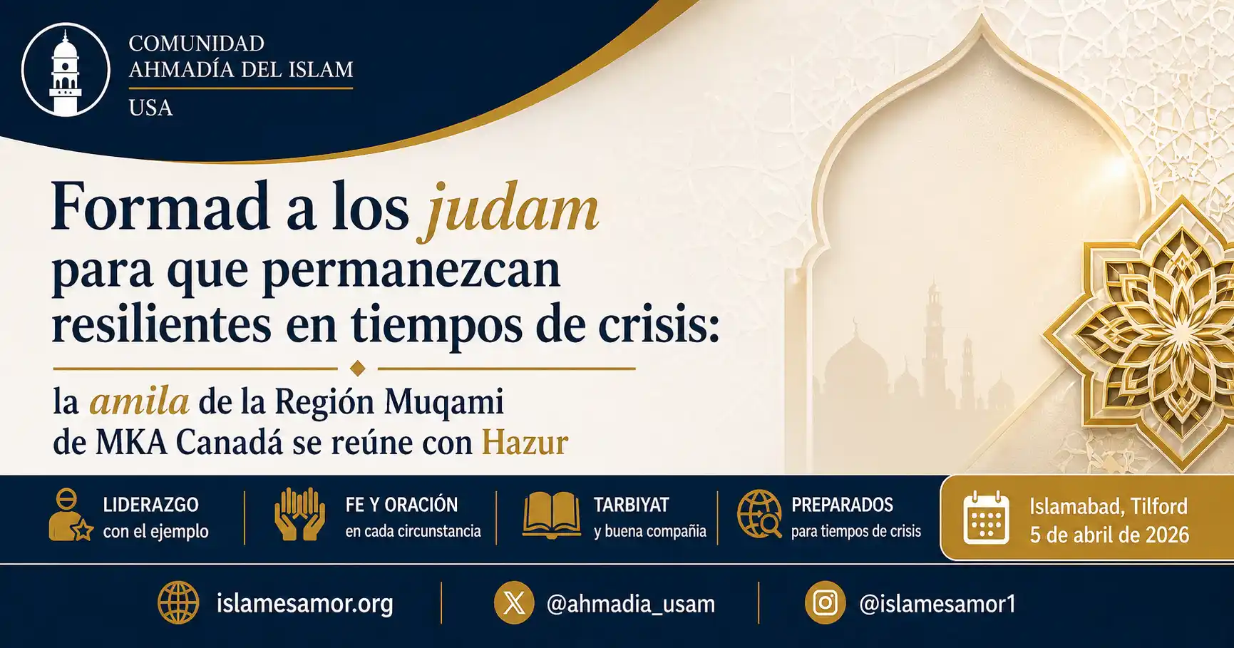 Formad a los judam para que permanezcan resilientes en tiempos de crisis